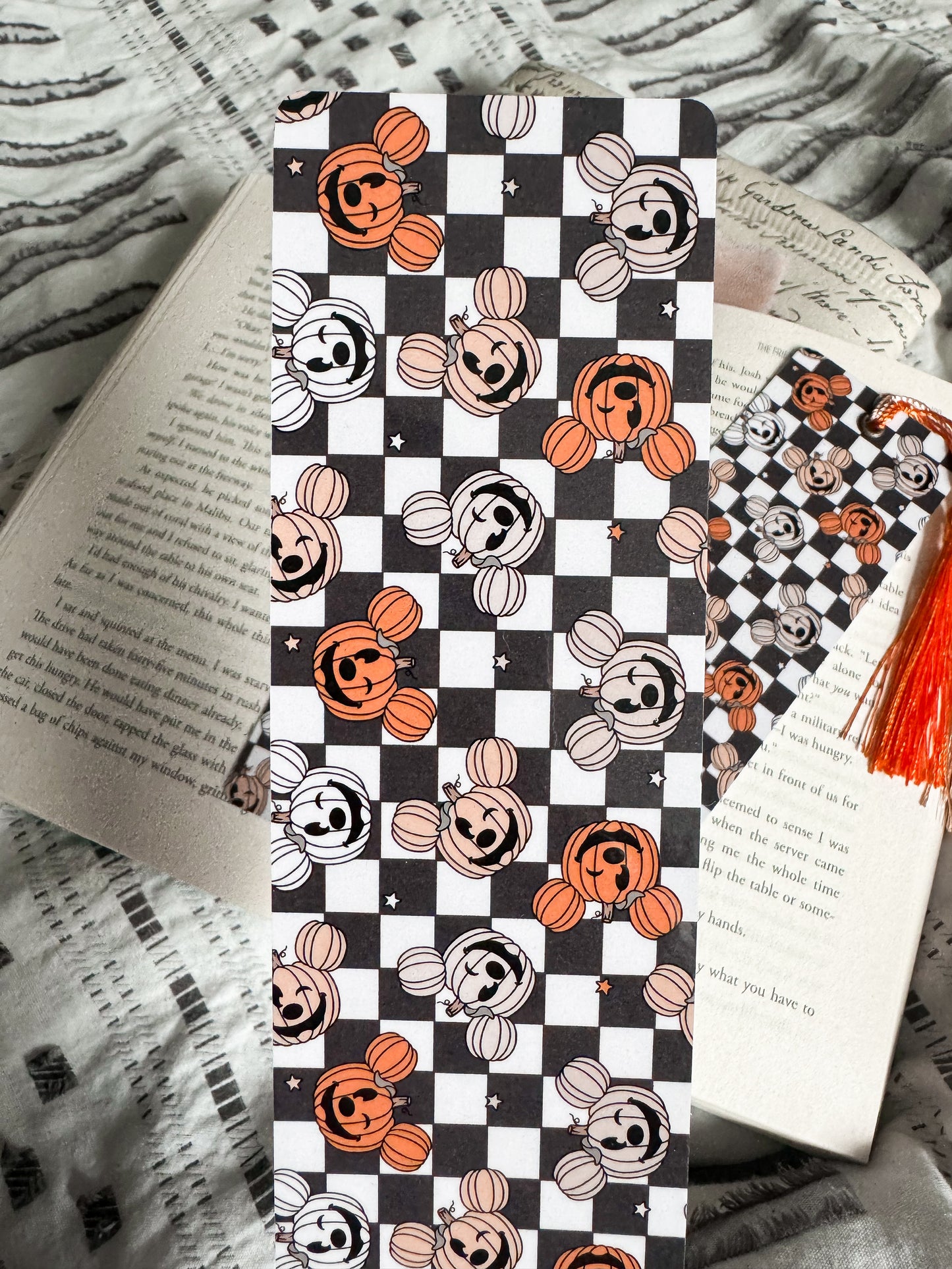A Halloween Mickey Mouse Bookmark