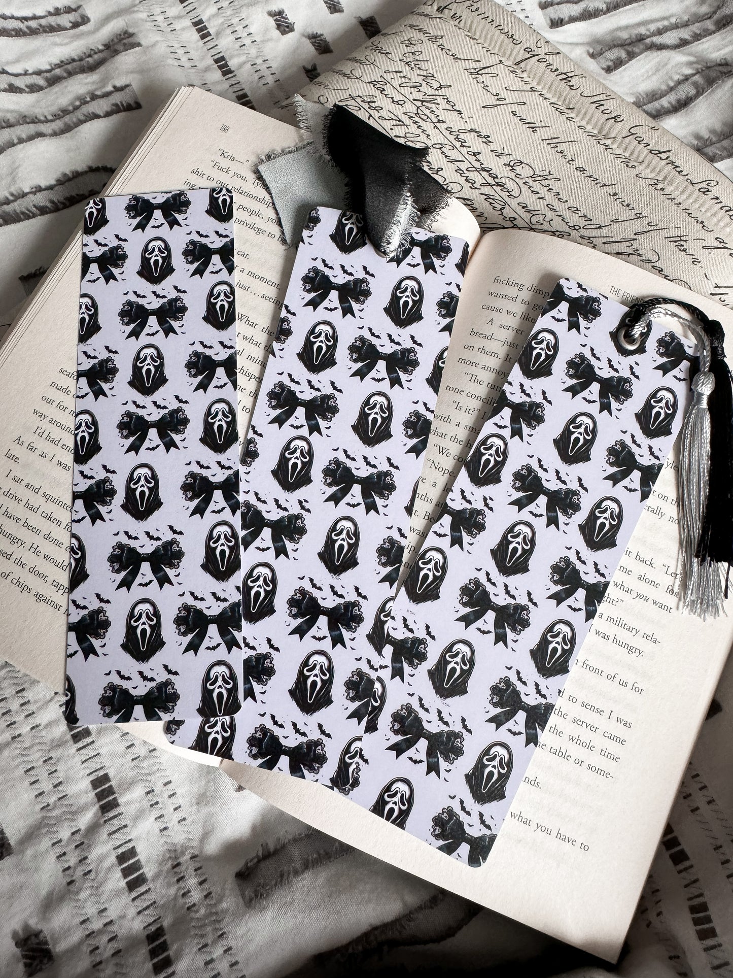 Ghostface Coquette Bookmark