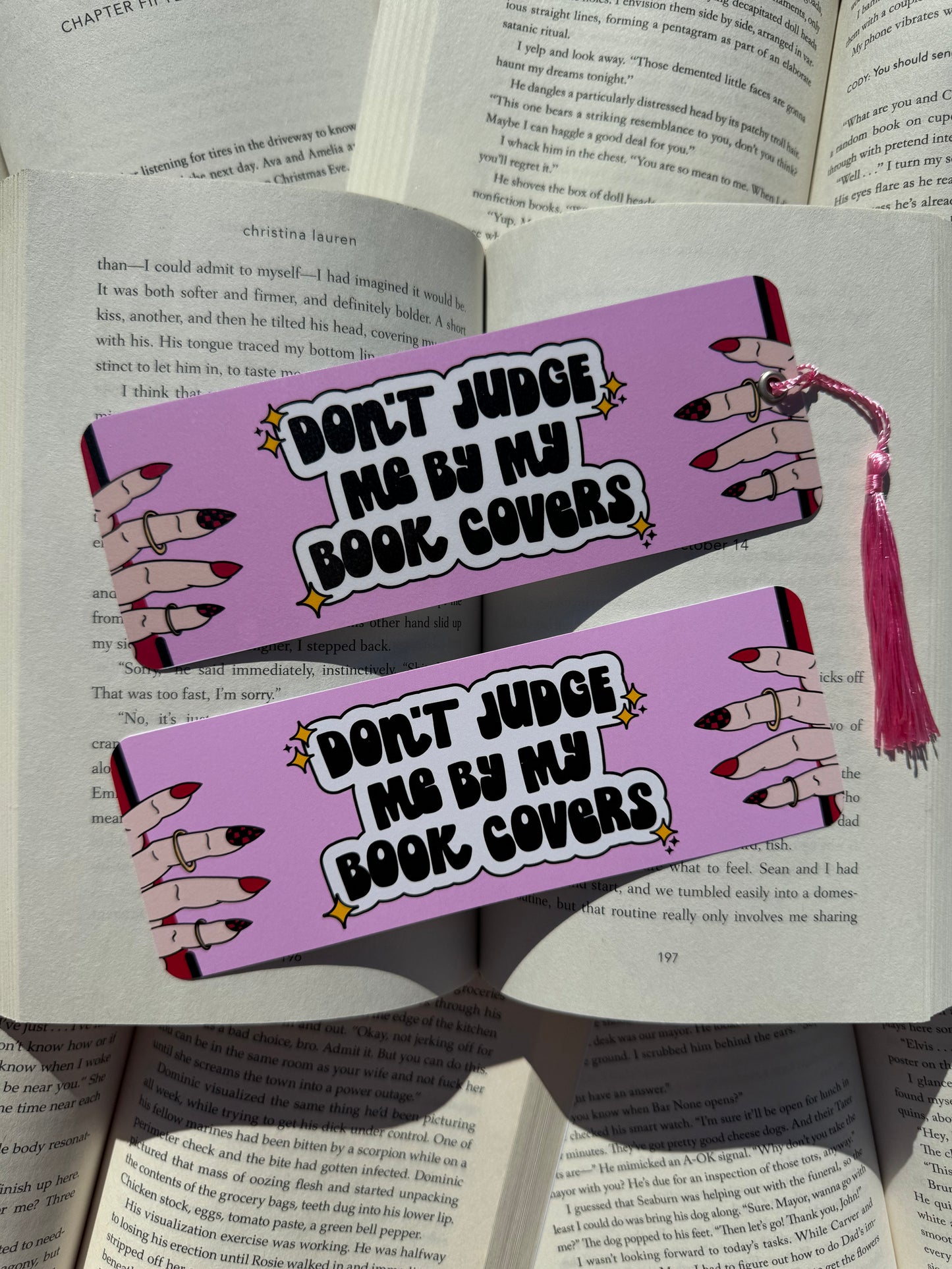 Don't Judge Me Bookmark