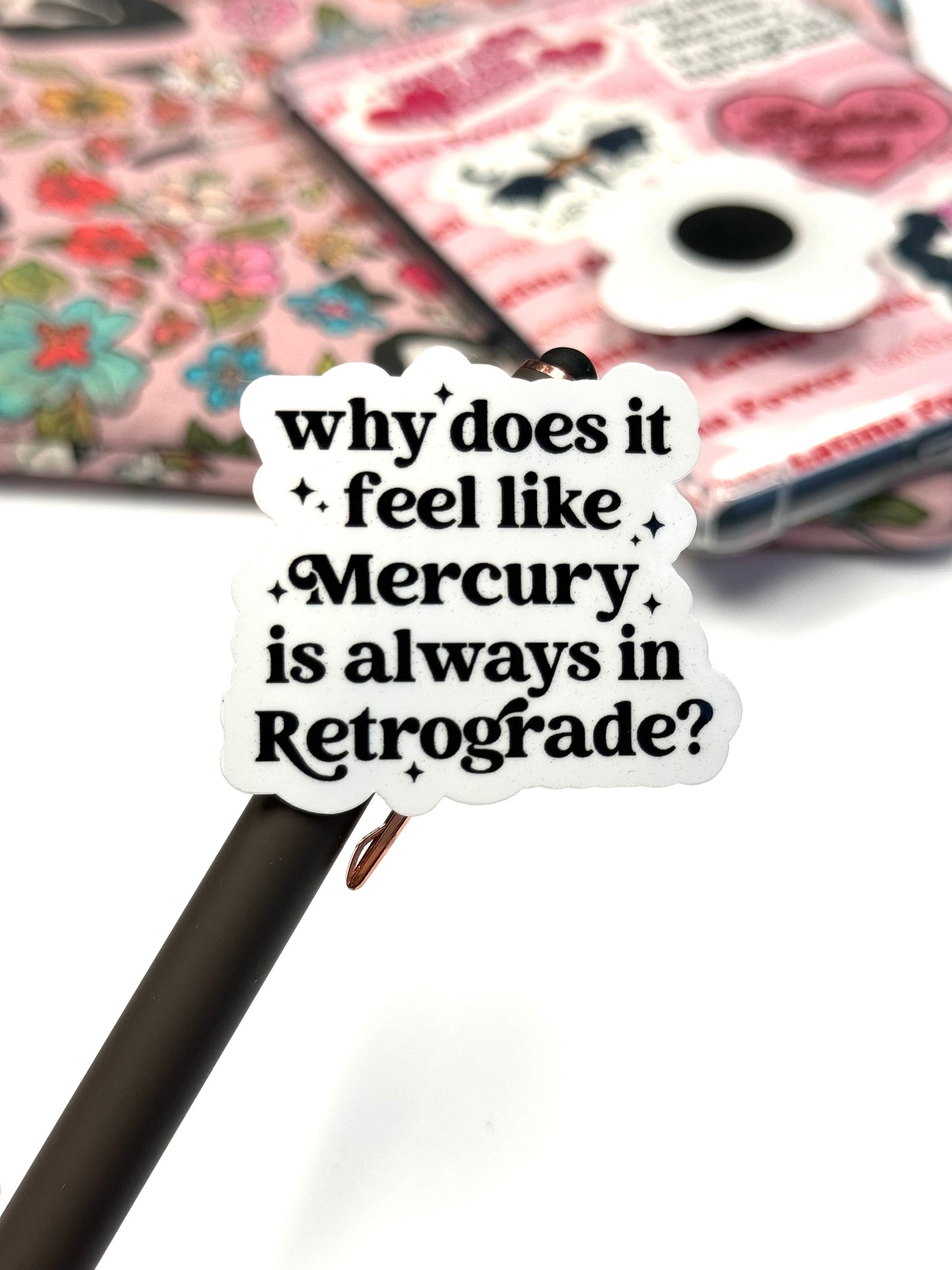 Mercury Retrograde Sticker