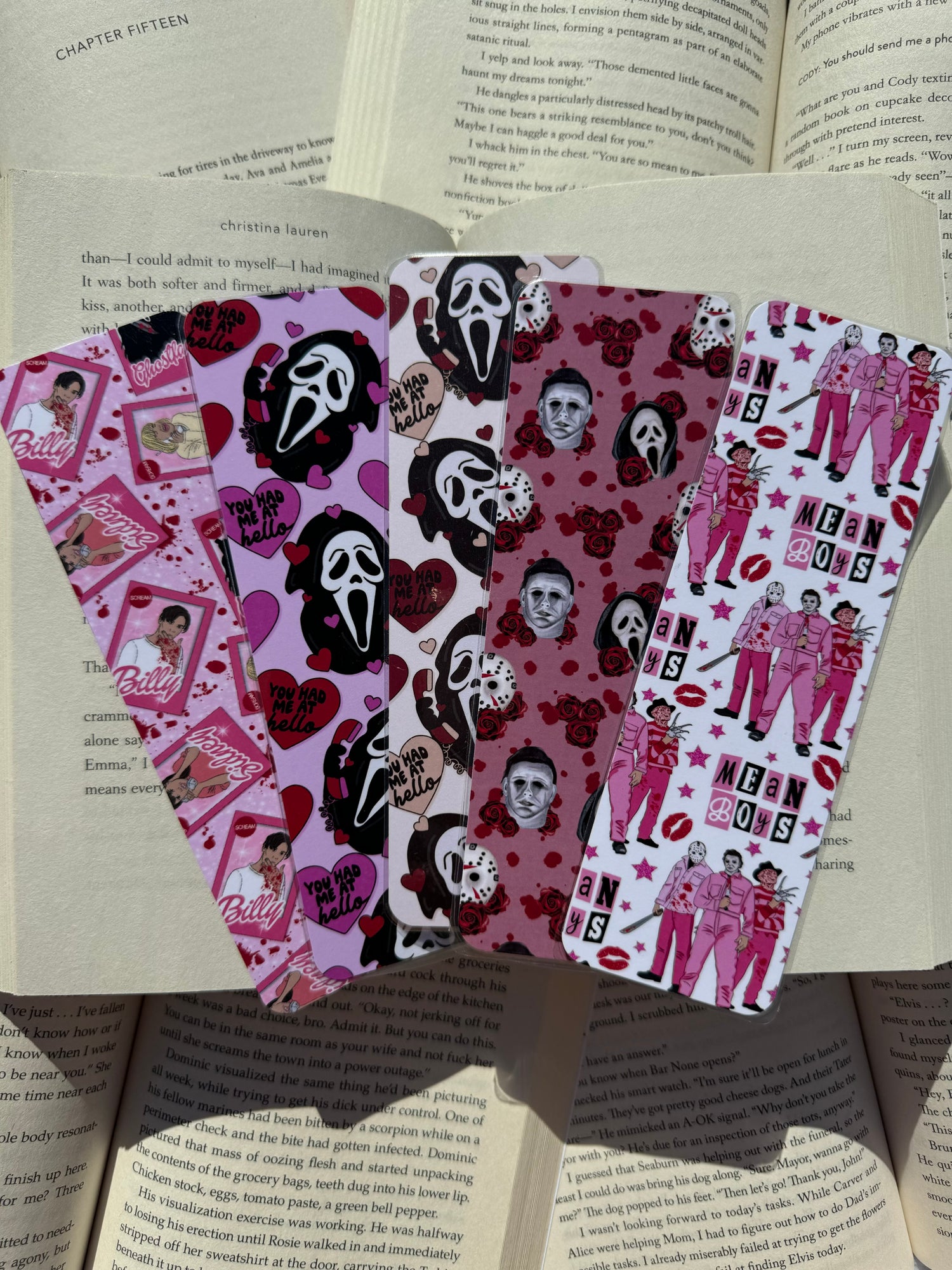 Ghostface Bookmark Collection