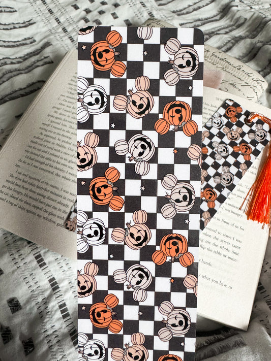 A Halloween Mickey Mouse Bookmark