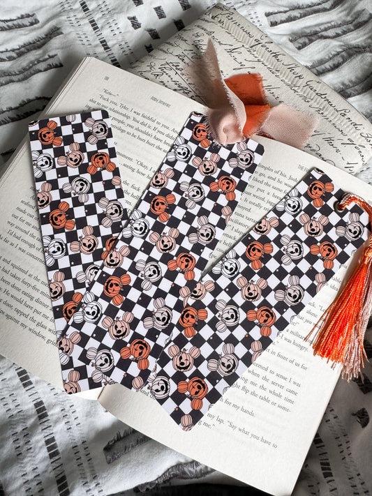 A Halloween Mickey Mouse Bookmark