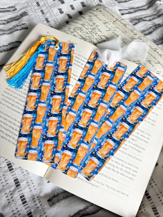 A Starry Beer Bookmark