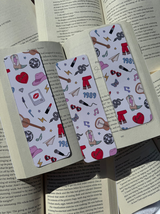 Tay Swift Icons Themed Bookmark