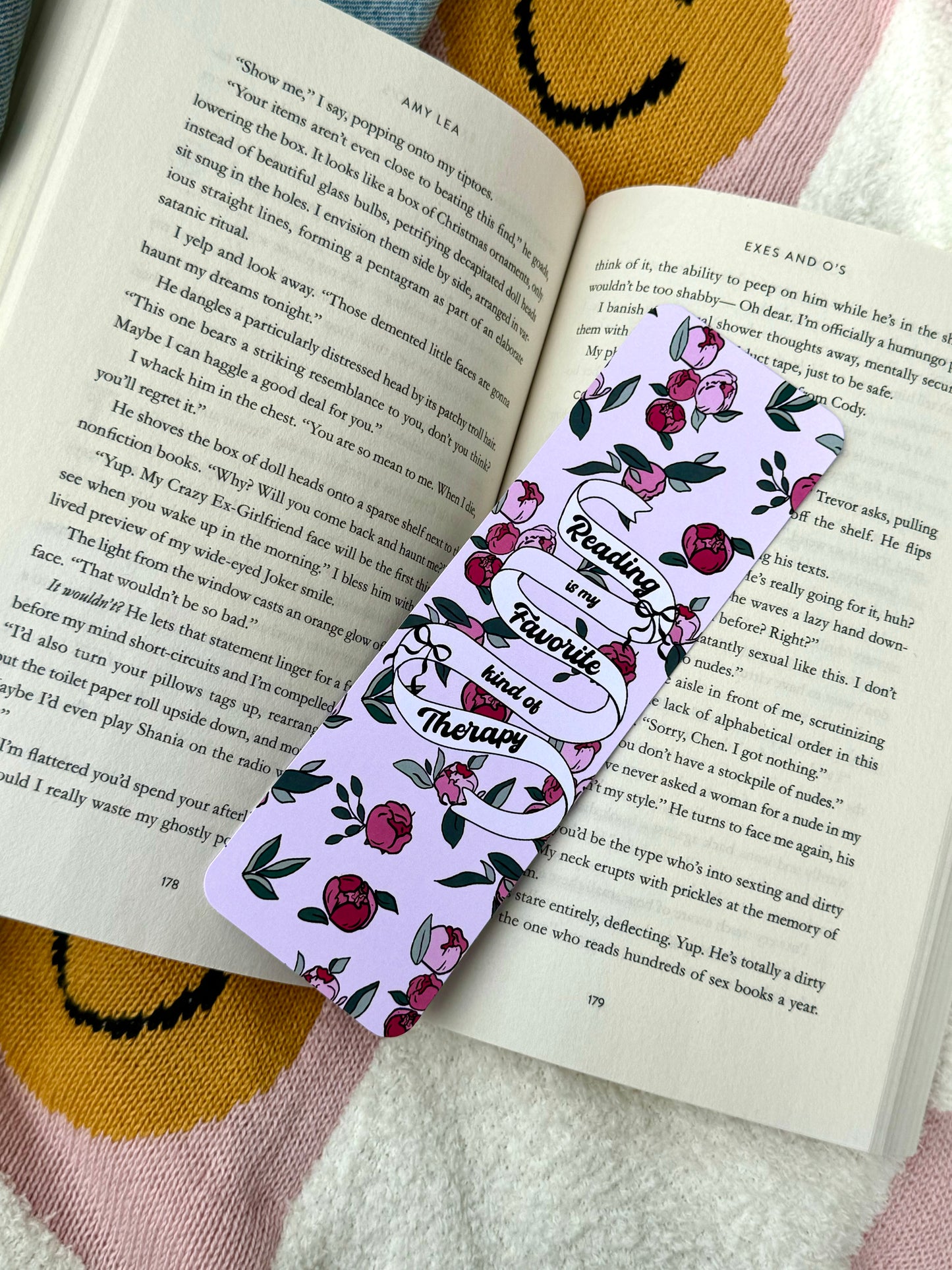 Reading Therapy Bookmark